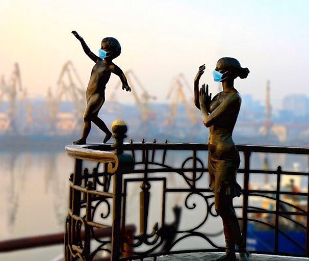 Карантин в Одессе. Фото: denyukhimovich