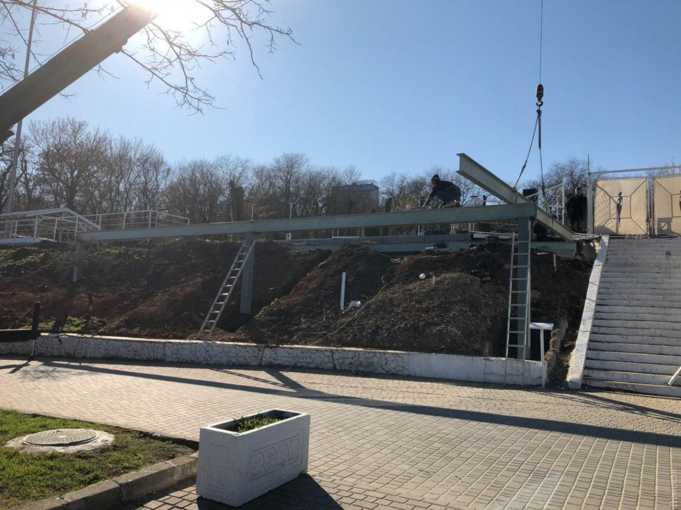 Расширение ресторана в Отраде. Фото: Думская