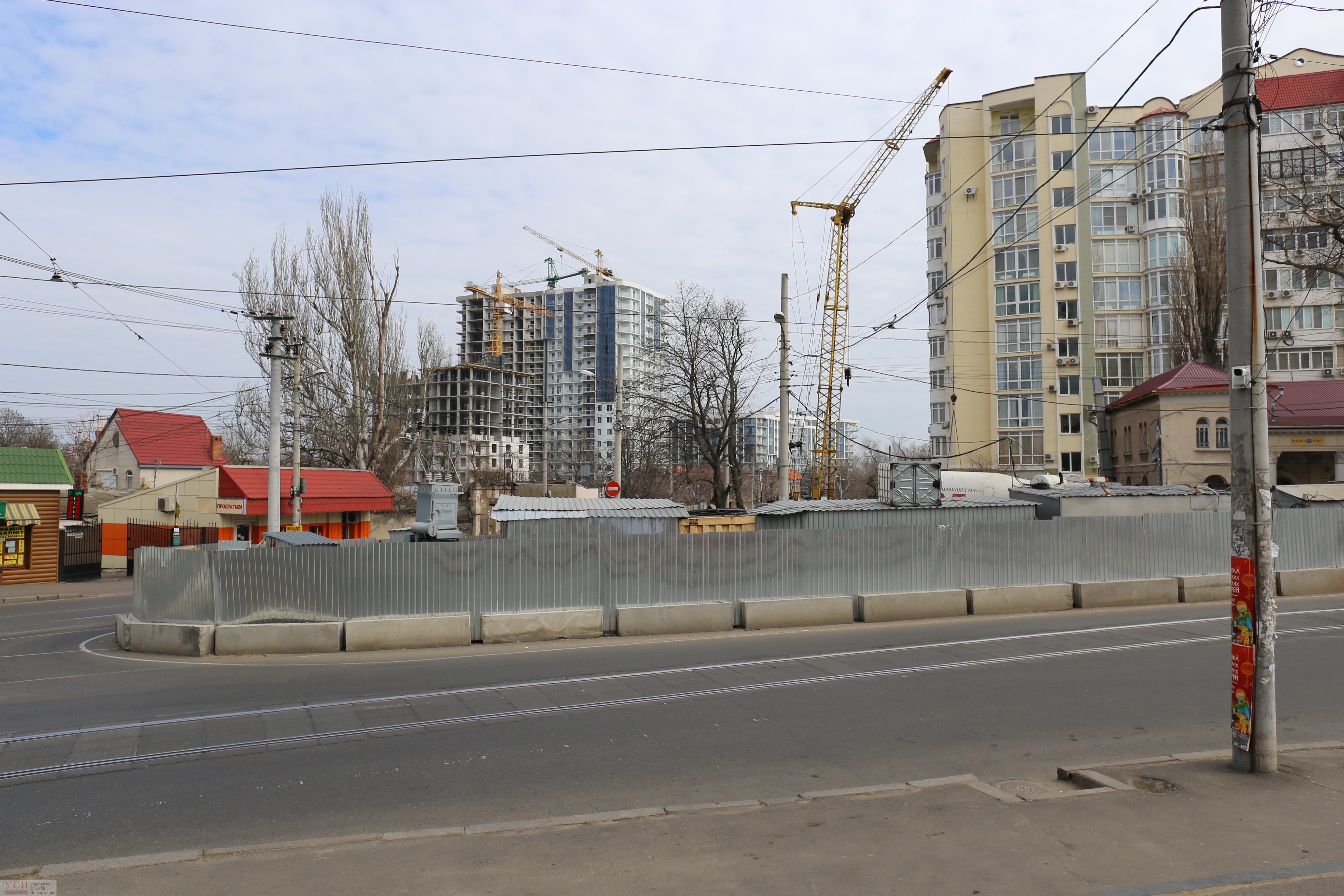 Стройка на 10-й станции. Фото: УСИ