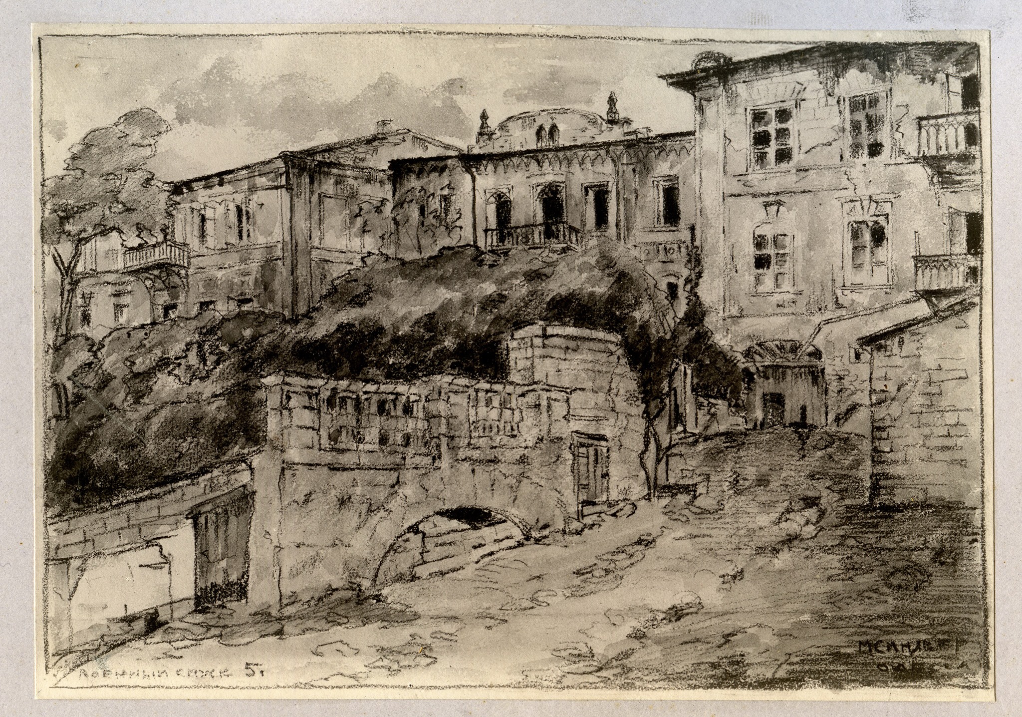 Військовий узвіз. Архітектор Далаква, 1849 рік