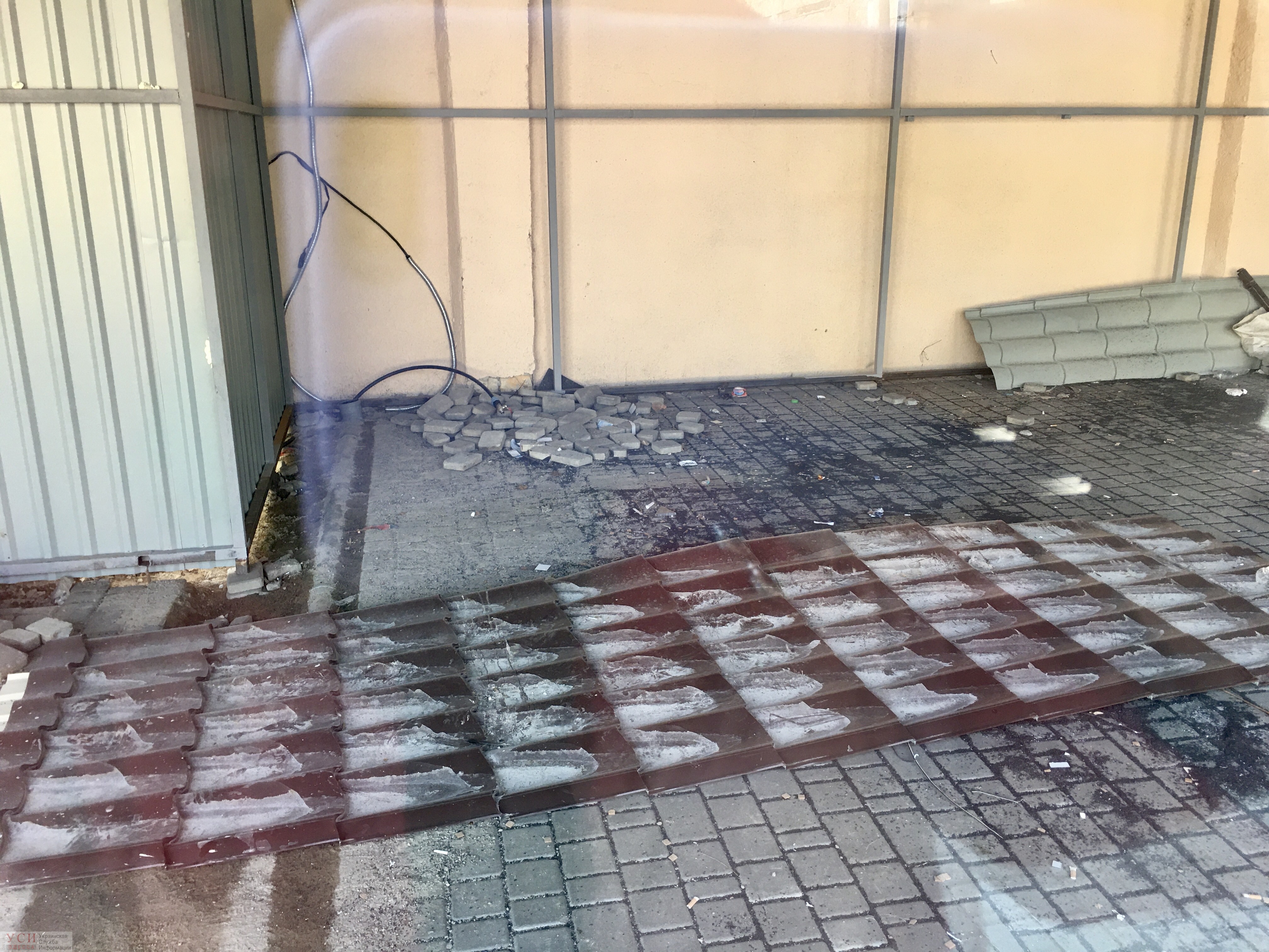 Летний театр застраивают во время карантина. Фото: УСИ