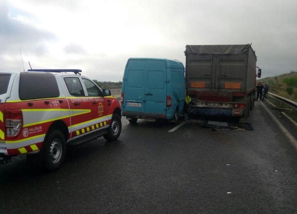 ДТП на трассе Одесса-Киев. Фото ГСЧС