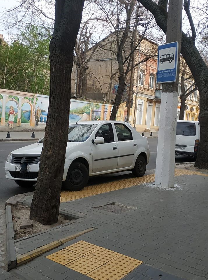 свежая фотоподборка наглых водителей в Одессе