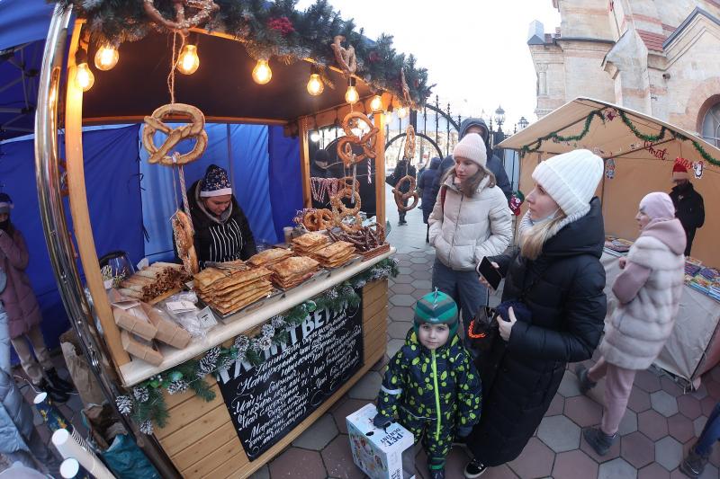 Рождественская ярмарка в кирхе
