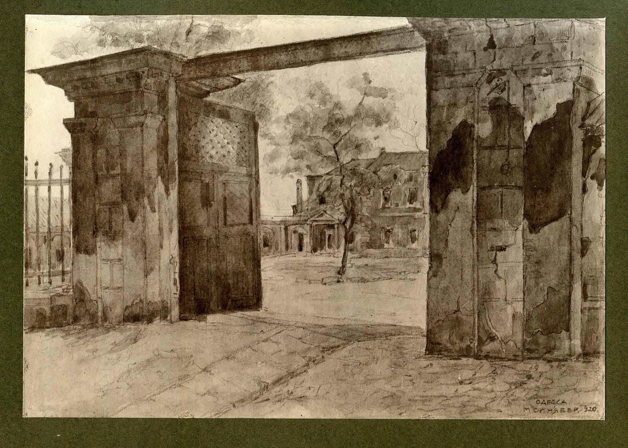 Ворота поміщицької садиби