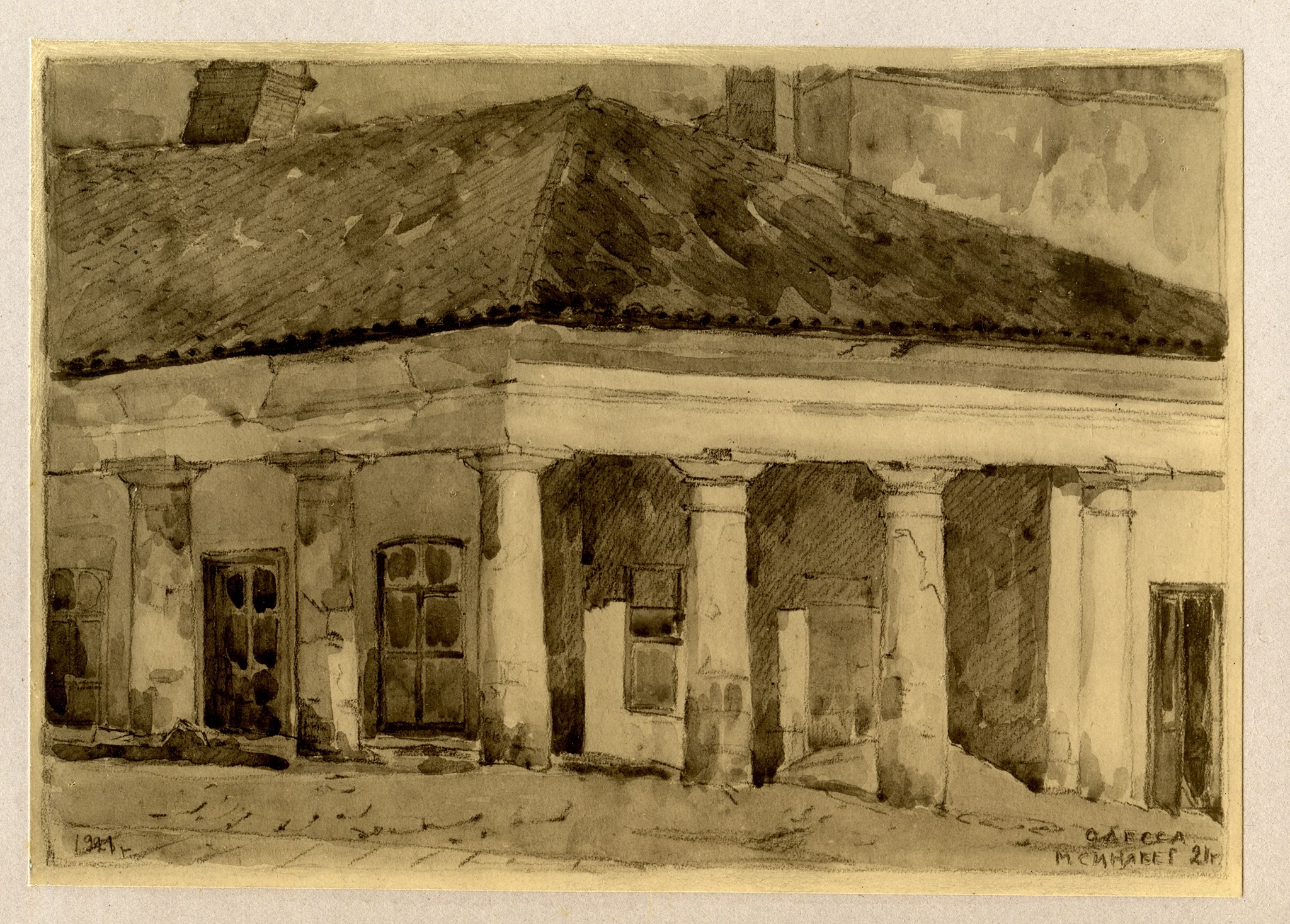 Деталь будинку в Резничному провулку