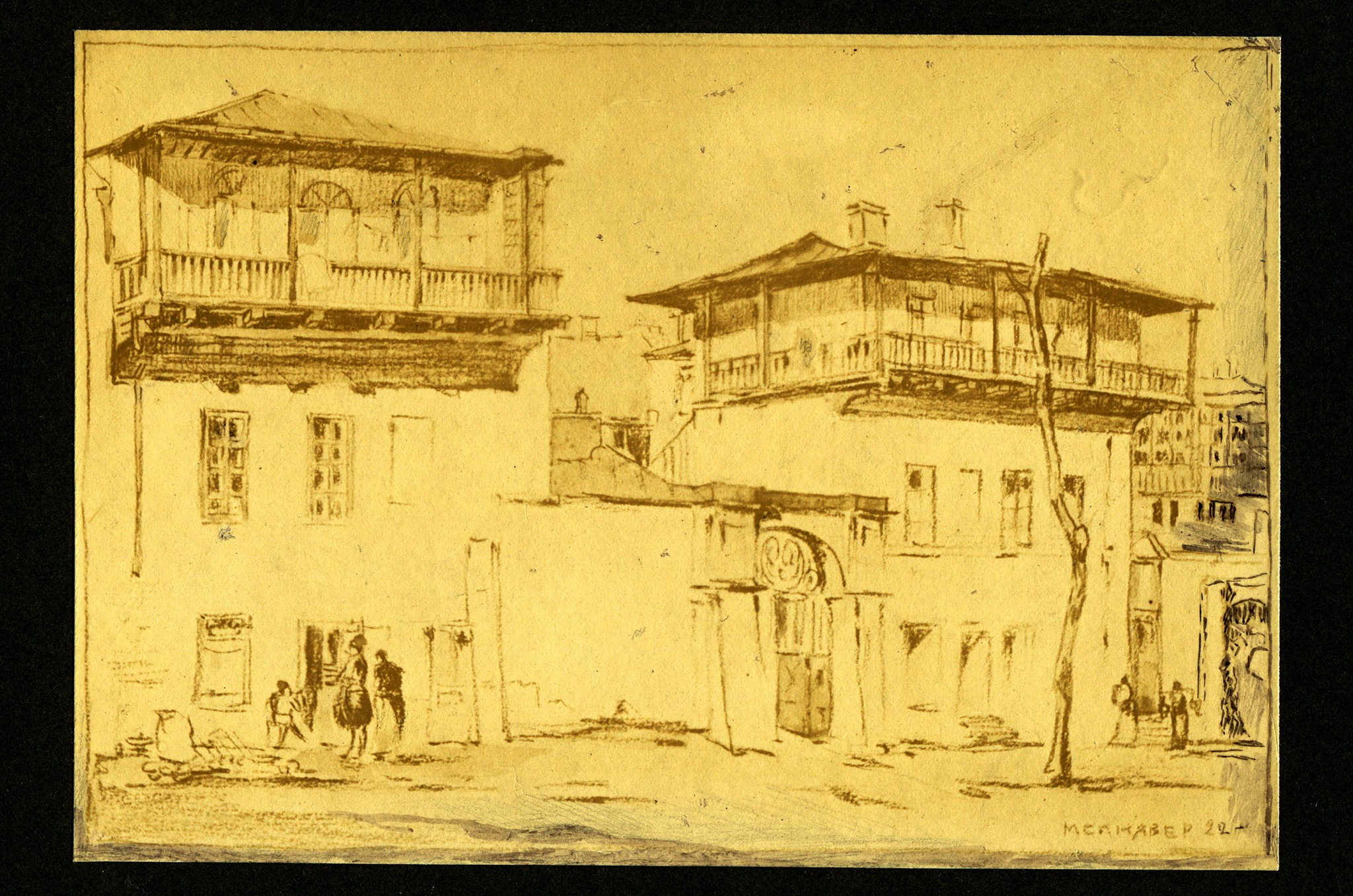 "Турецький дім" у Червоному провулку, який у 1930-і роки вважався найстарішою будівлею в Одесі