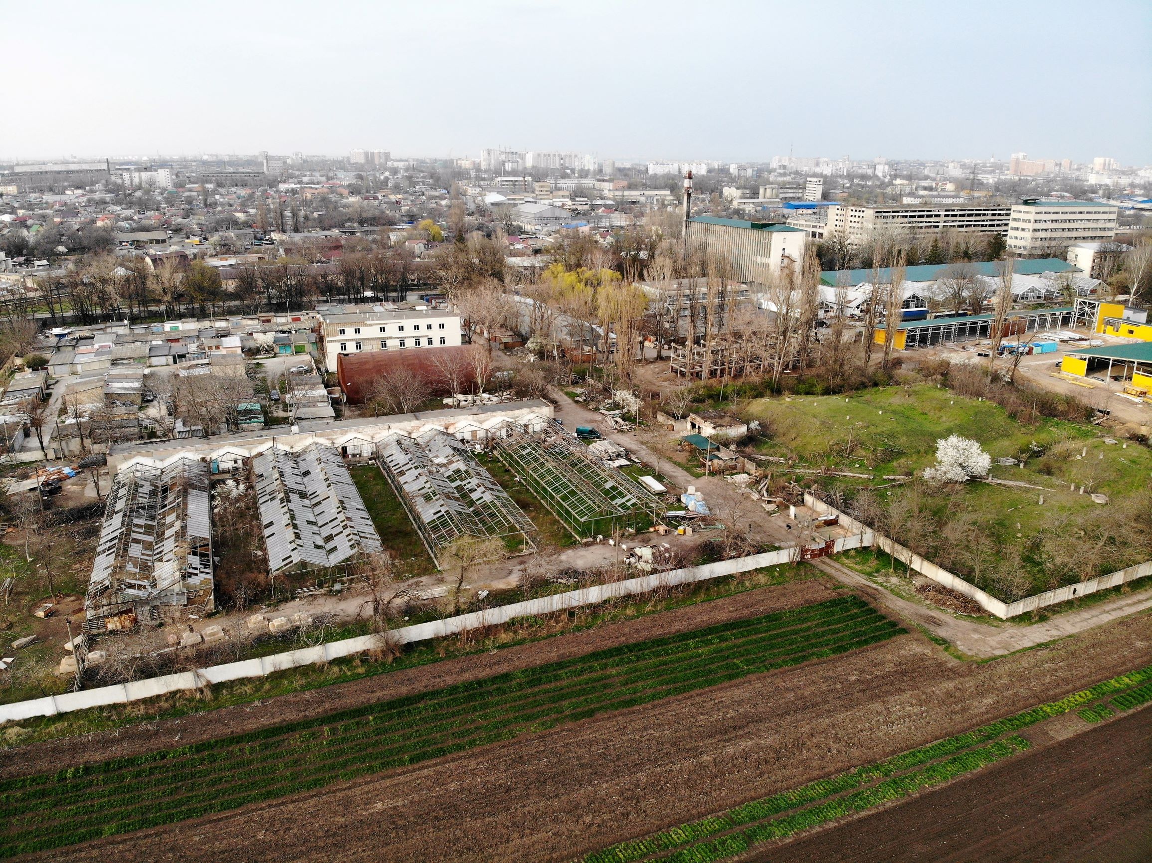 Селекционный институт с дрона