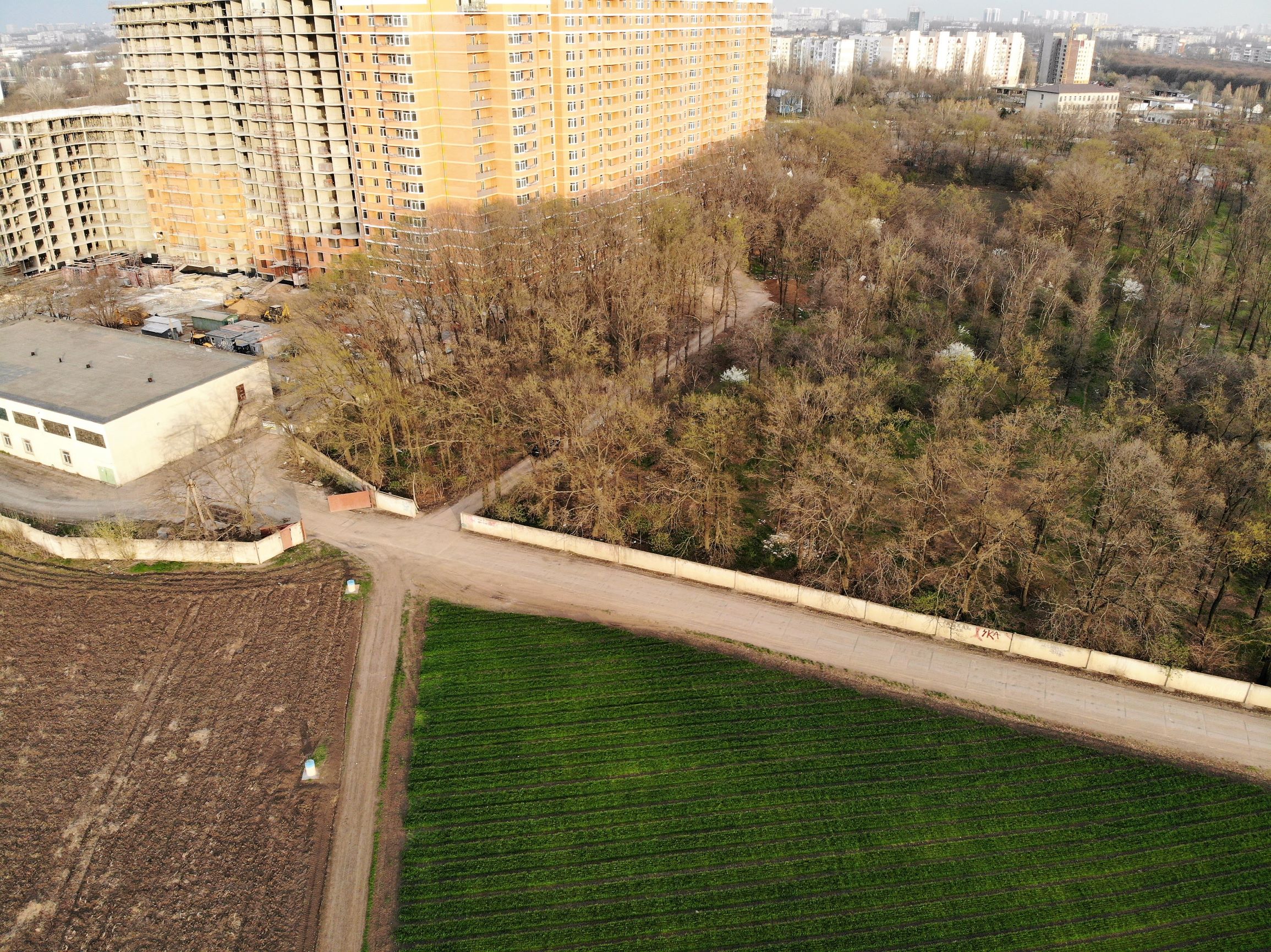 Селекционный институт с высоты птичьего полета