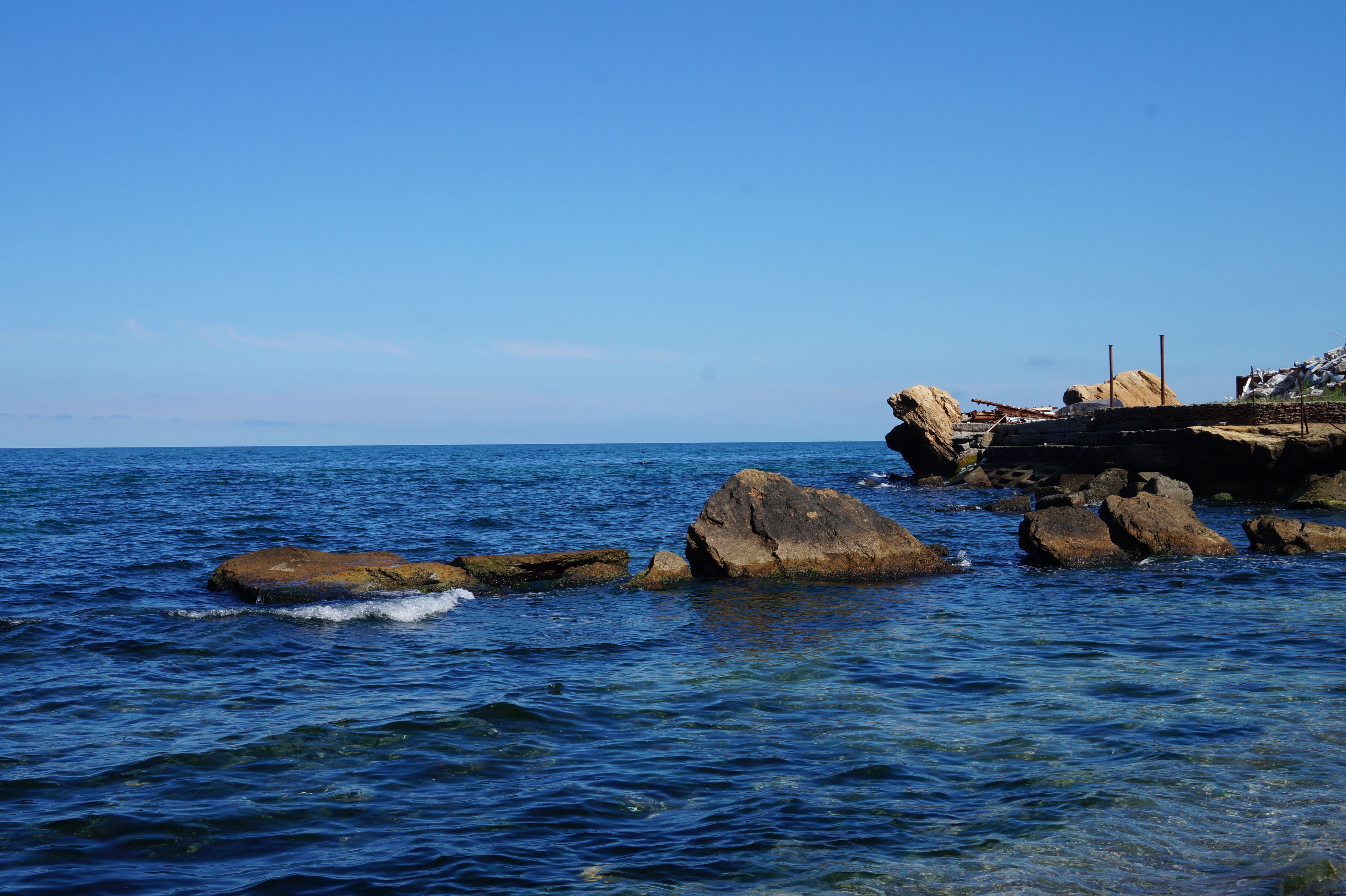 Пляжи Одессы. Фото Александры Дедюлиной