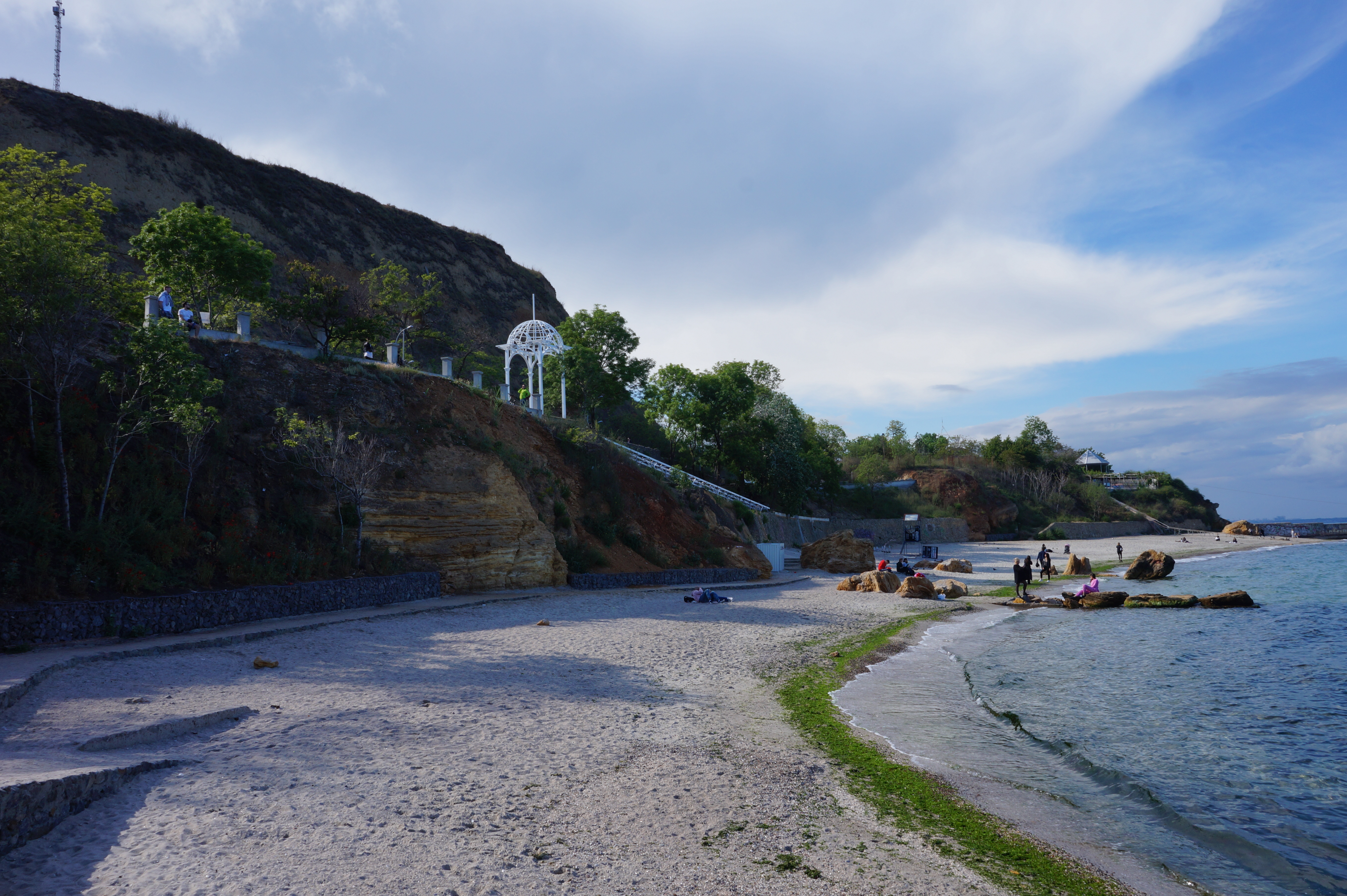 Пляжи Одессы. Фото Александры Дедюлиной