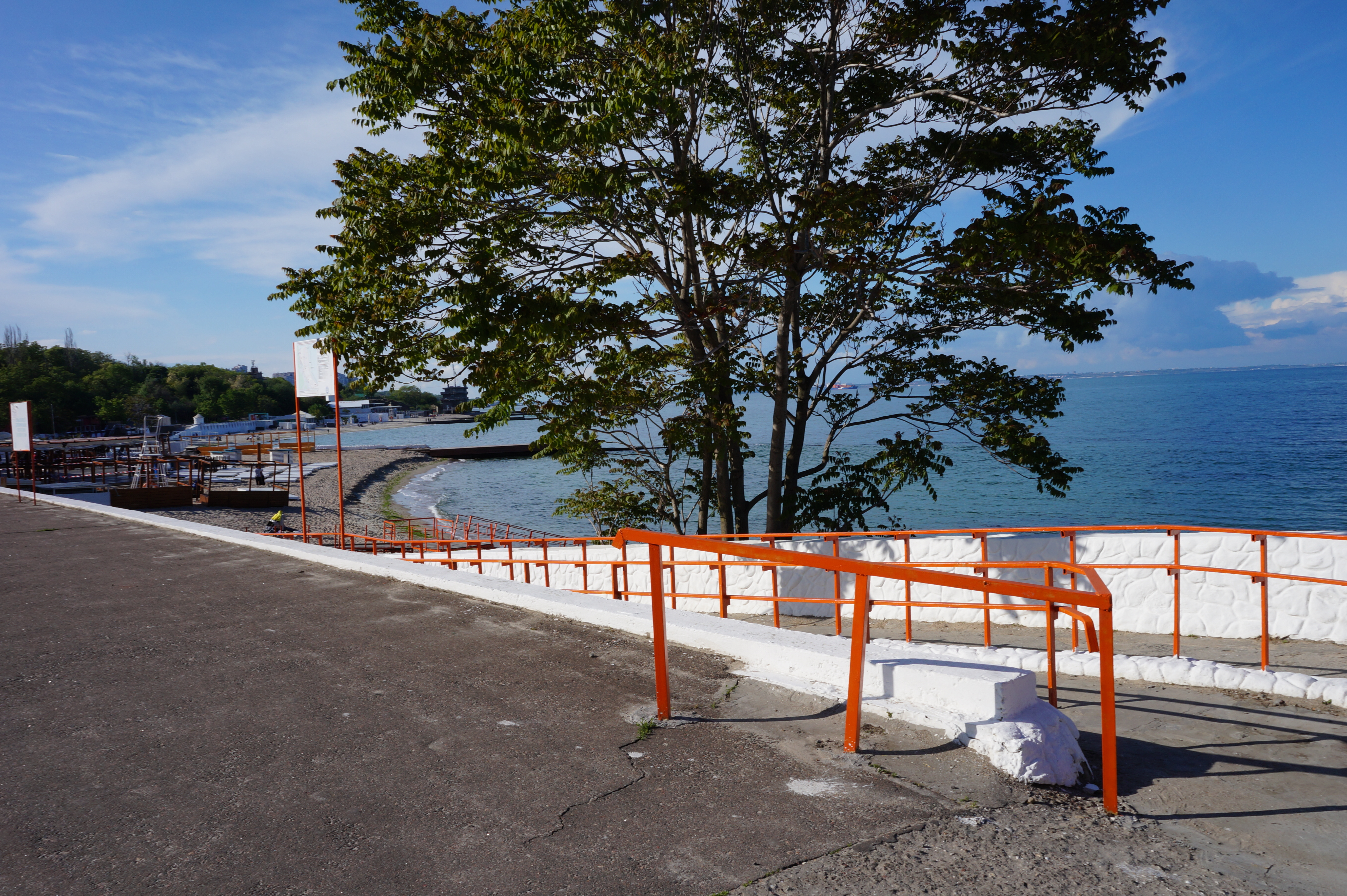 Пляжи Одессы. Фото Александры Дедюлиной