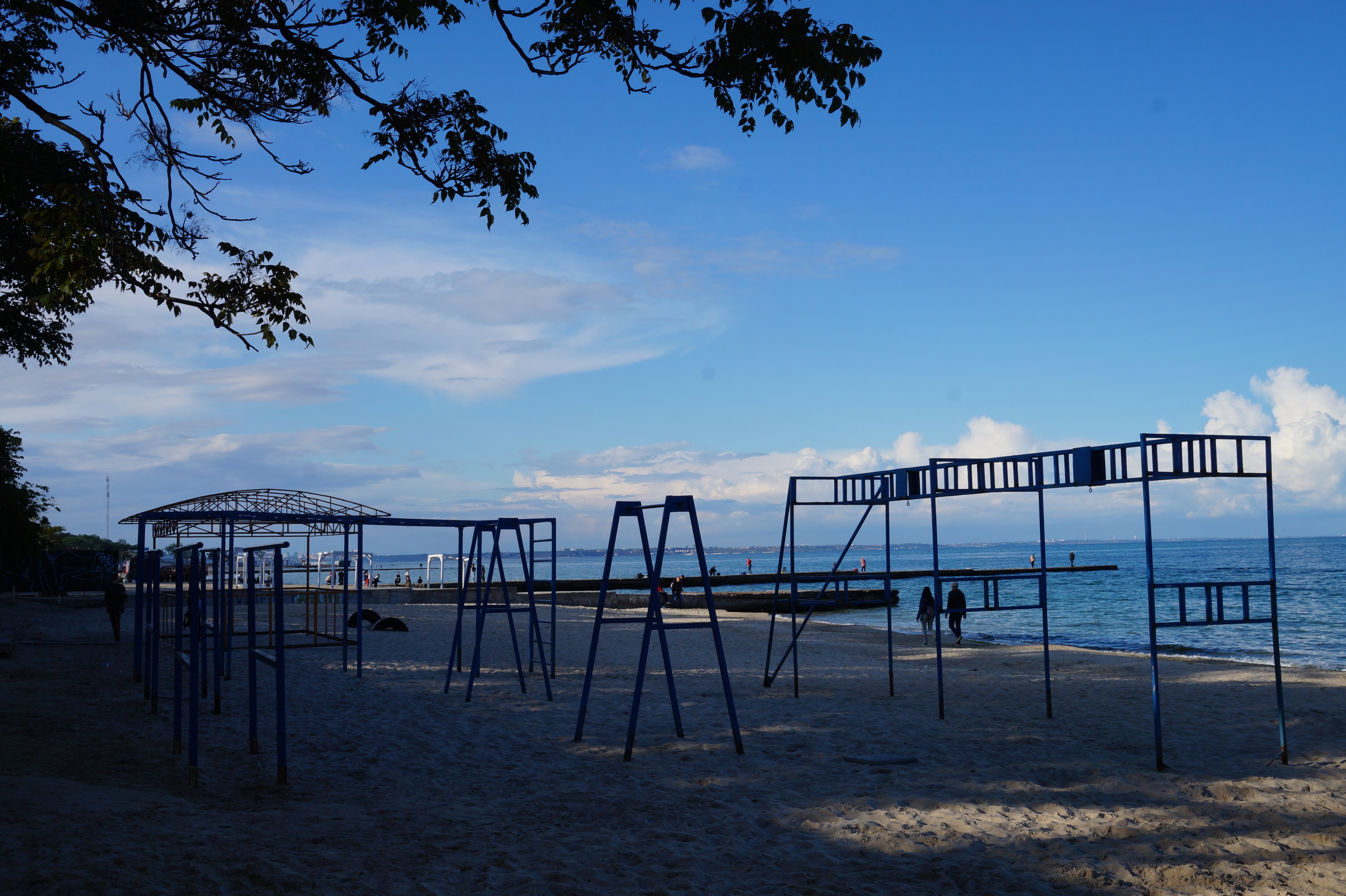 Пляжи Одессы. Фото Александры Дедюлиной