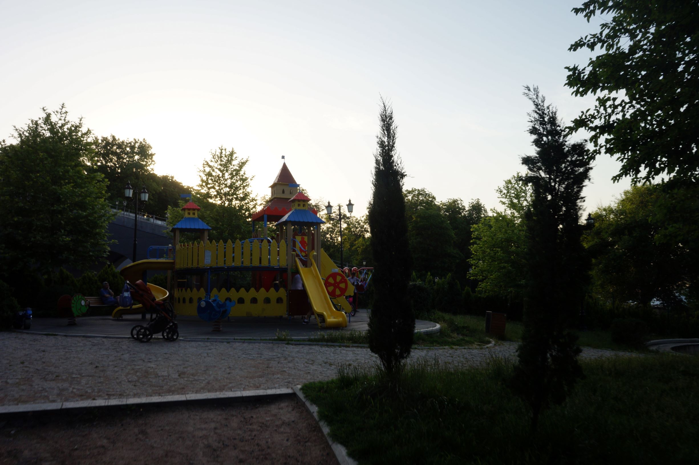 Стамбульский парк. Фото автора