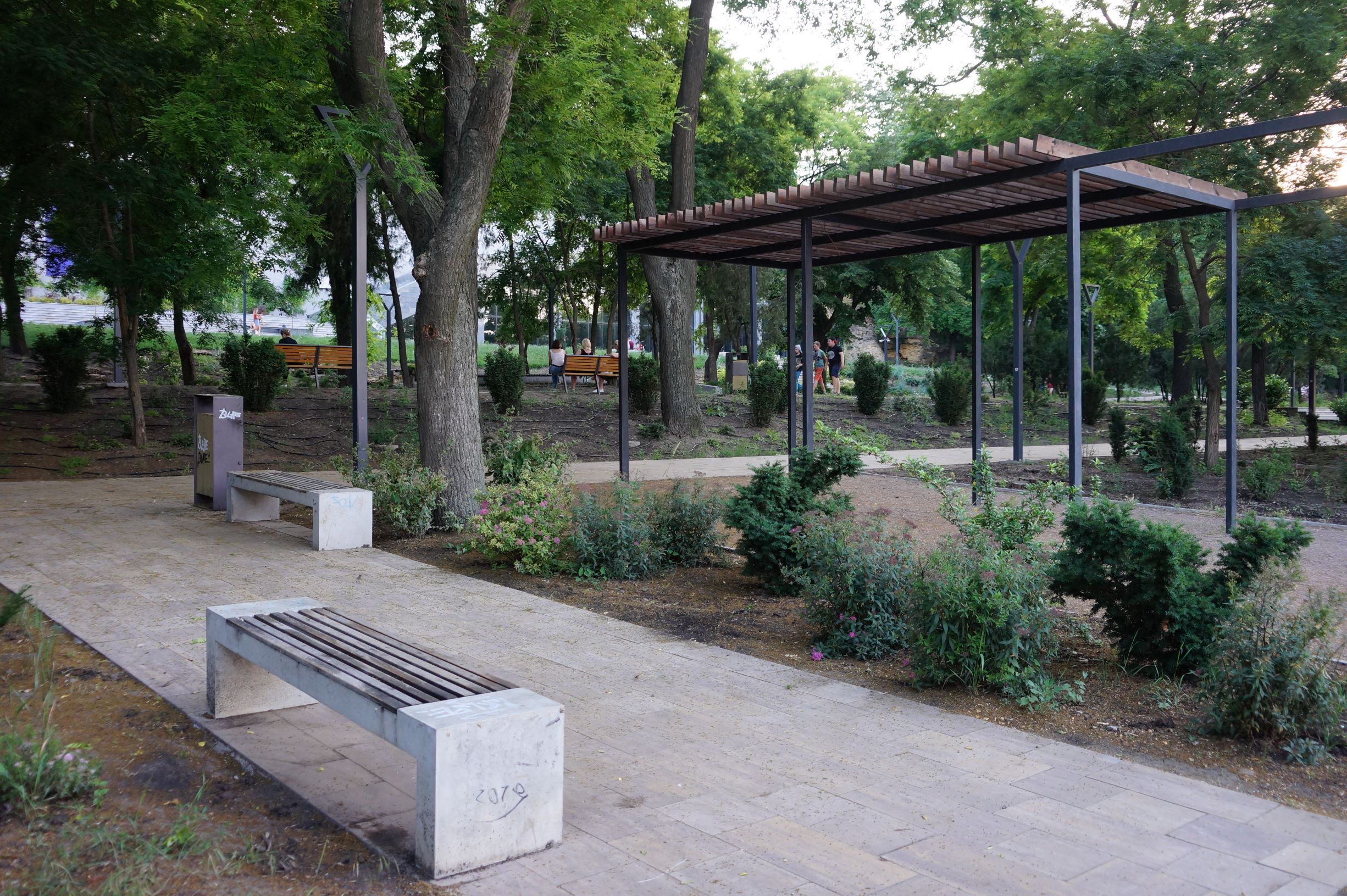 Греческий парк. Фото автора