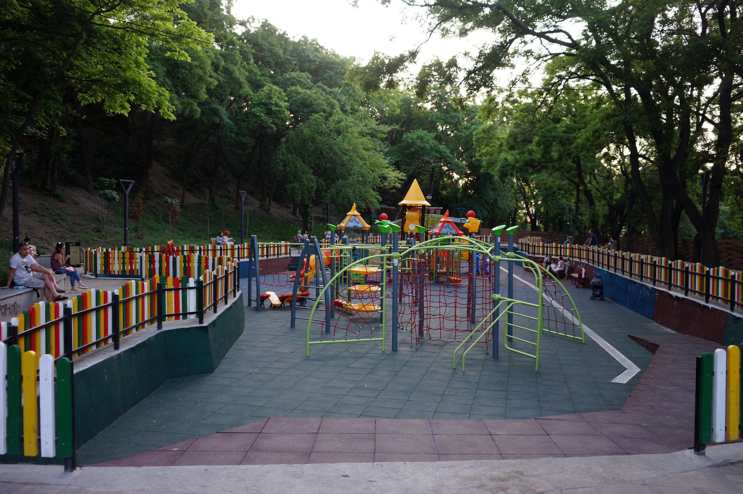 Греческий парк. Фото автора