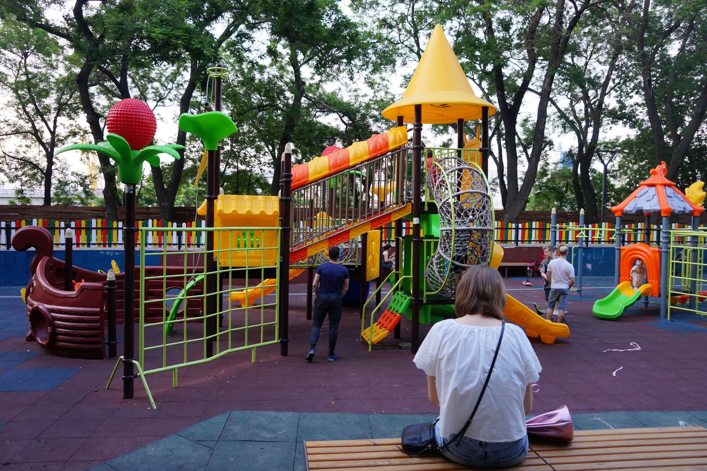 Греческий парк. Фото автора