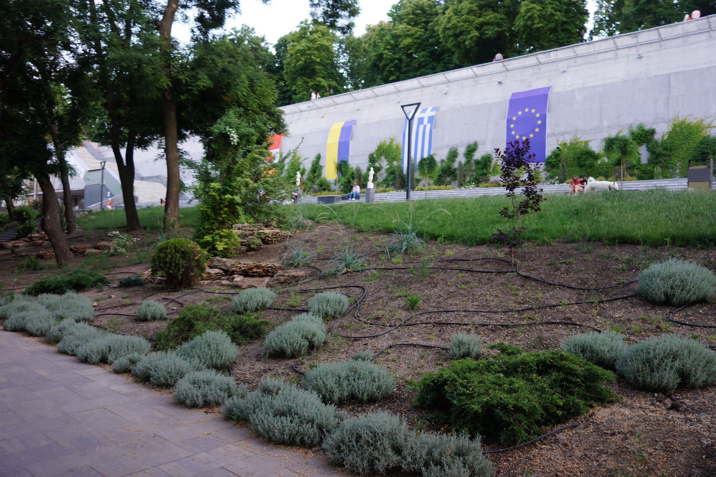 Греческий парк. Фото автора