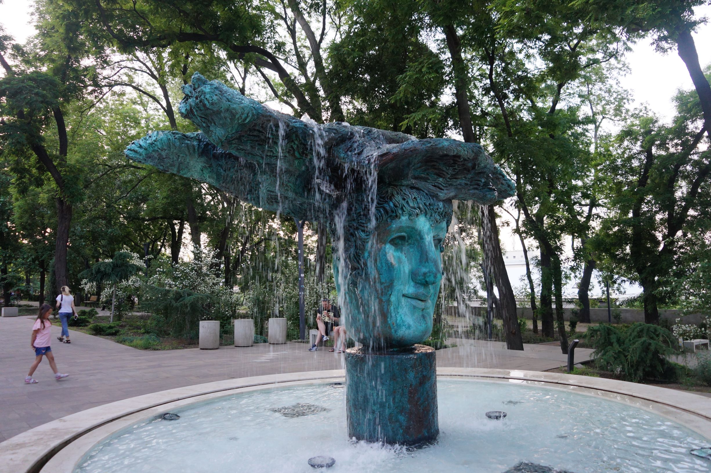 Греческий парк. Фото автора