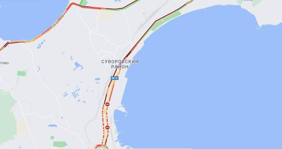 Поселок Котовского отрезан от Одессы