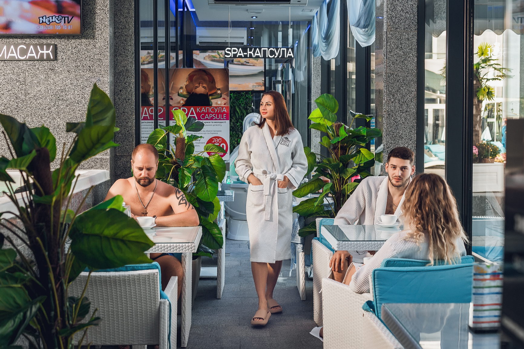 Nemo. Фото: odessa.nemohotels.com/bannyy-kompleks