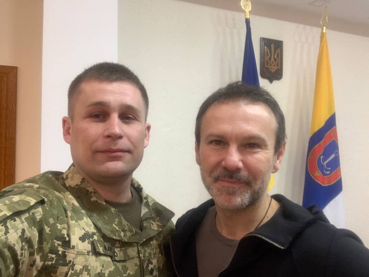 Встреча Вакарчука и Марченко.