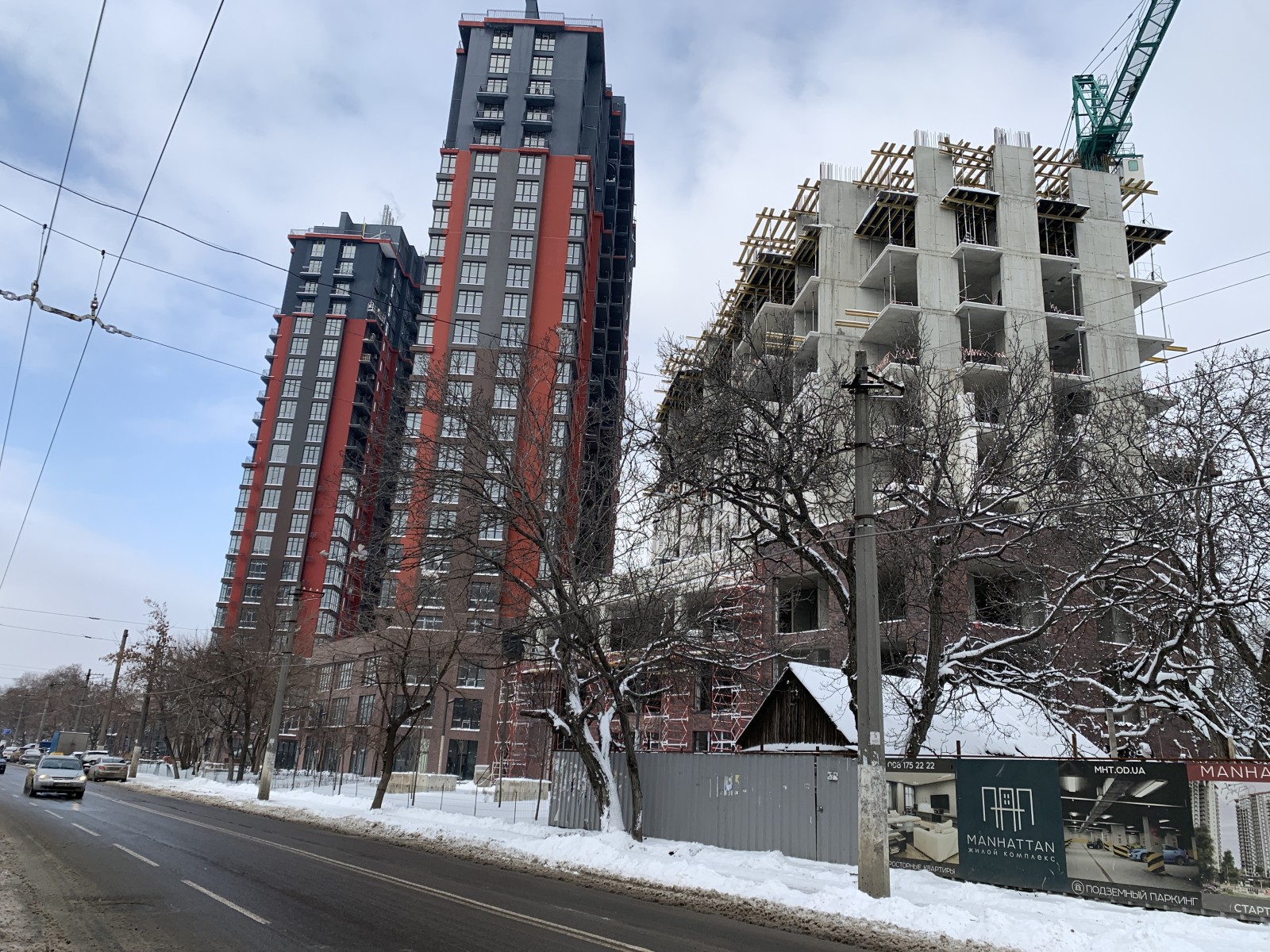 ГАСК подал в суд на две незаконные высотки в Одессе. Manhattan.