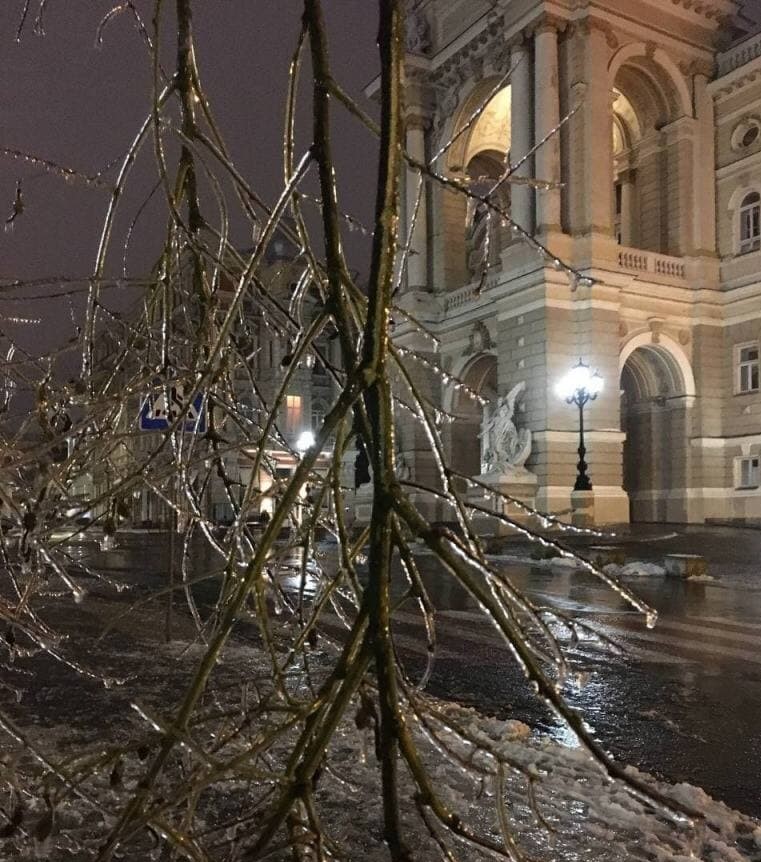 Непогода в Одессе.