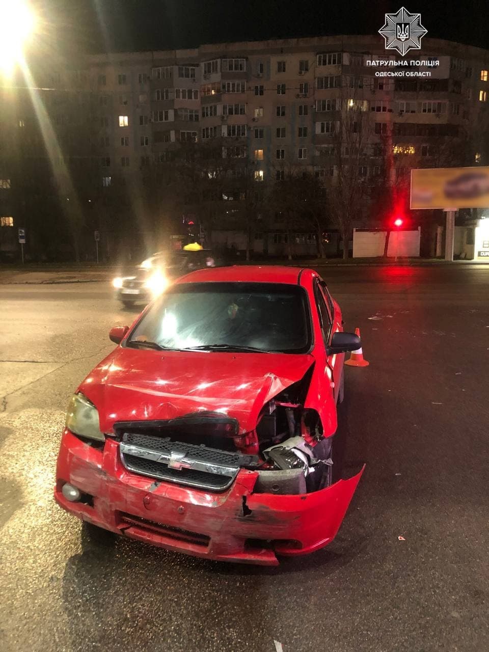 Авария в Суворовской районе.