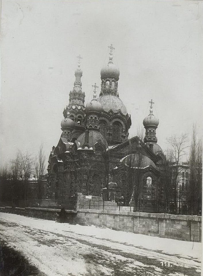 Мещанская церковь в Одессе в 1918 году.