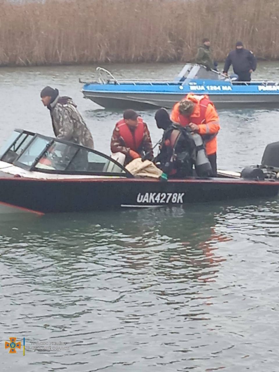 Одесский адвокат утонул во время рыбалки на Днестре. Фото: od.dsns.gov.ua
