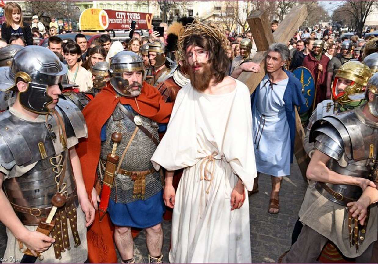 Пасхальная реконструкция в Одессе в 2018 году.