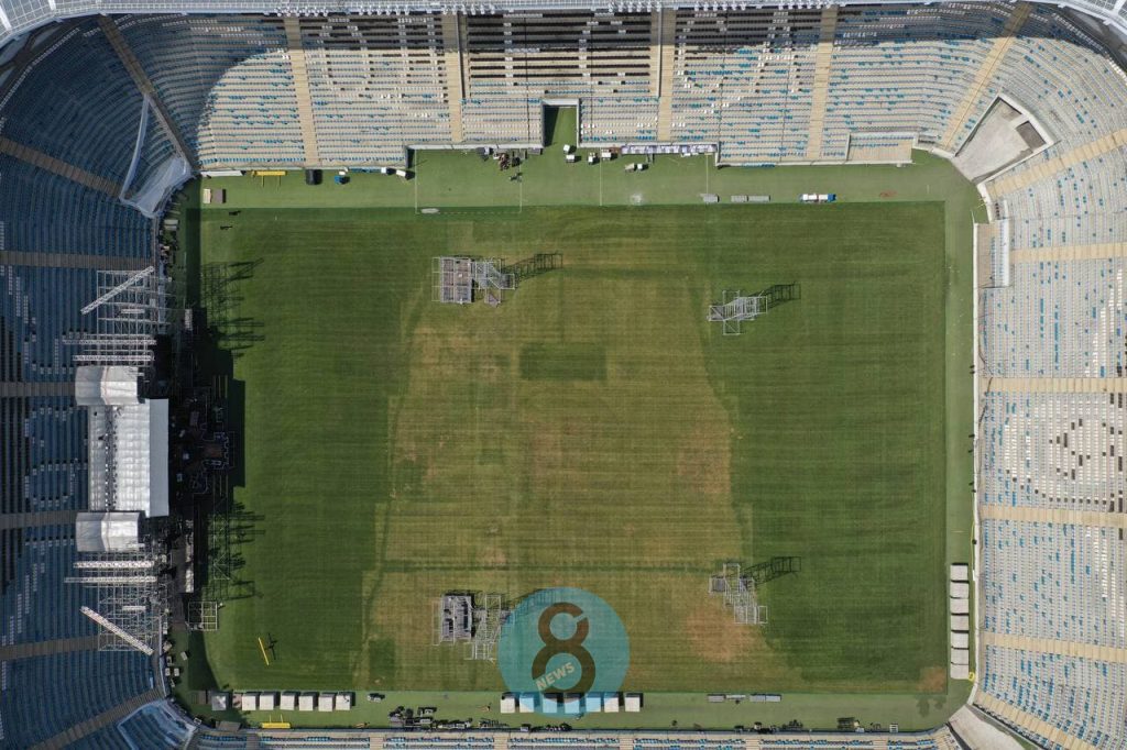 Как выглядит стадион "Черноморец" после концерта Макса Коржа в Одессе. Фото: 8news