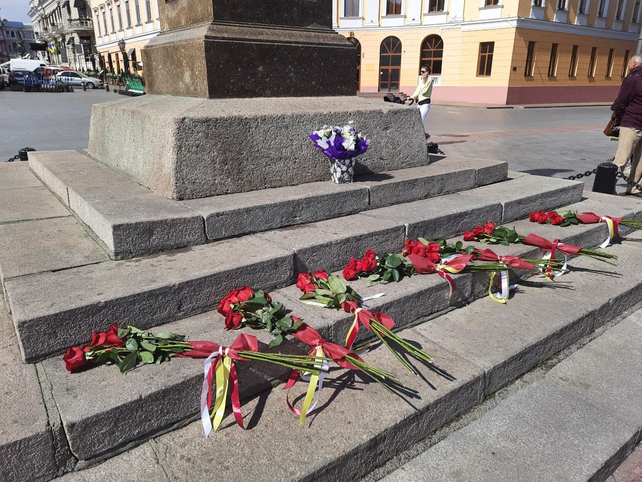 как в Одессе отмечают День города. Фото Марины Повертайло