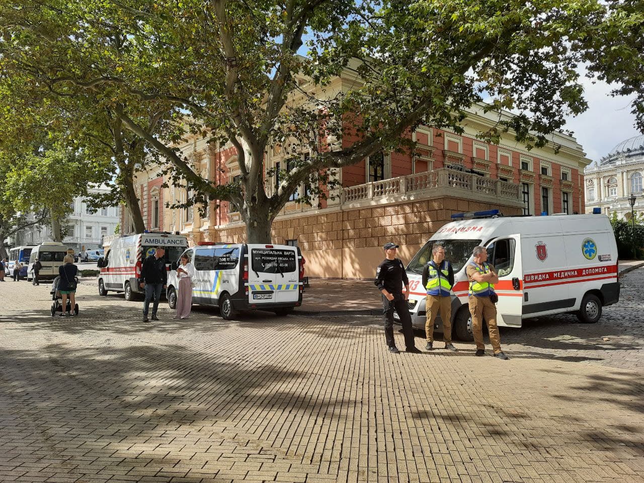 как в Одессе отмечают День города. Фото Марины Повертайло