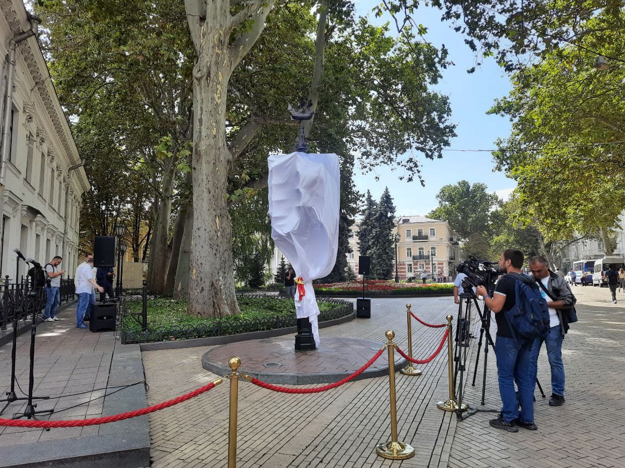 как в Одессе отмечают День города. Фото Марины Повертайло