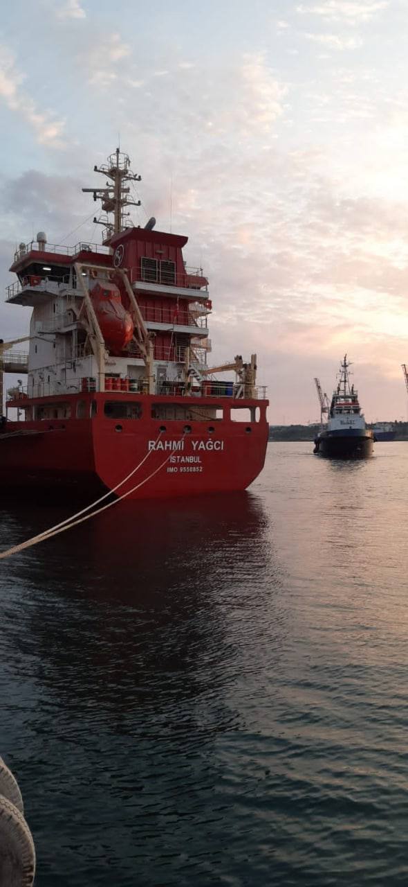 Ще два судна з українським зерном вийшли з порту на Одещині.