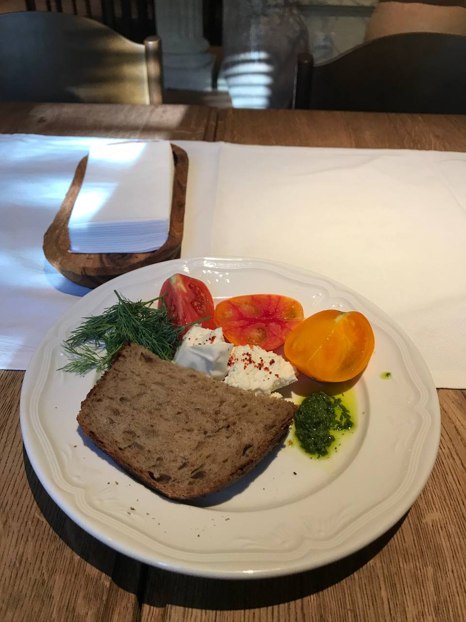 Закуска-комплімент.