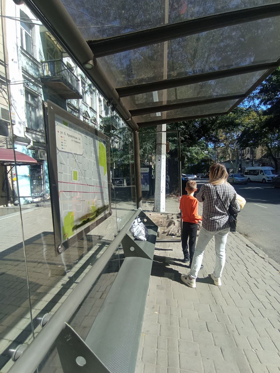 Зупинка у Одесі.