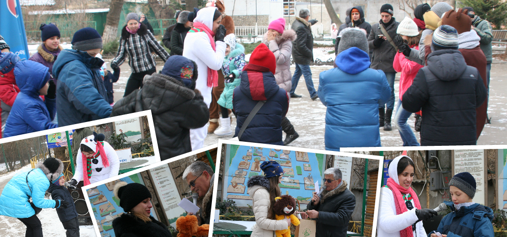 Одеський зоопарк взимку.