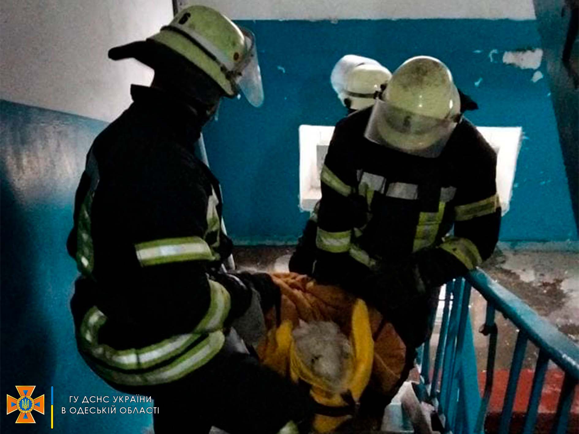 Пожар в девятиэтажке на Академика Королева, 42.