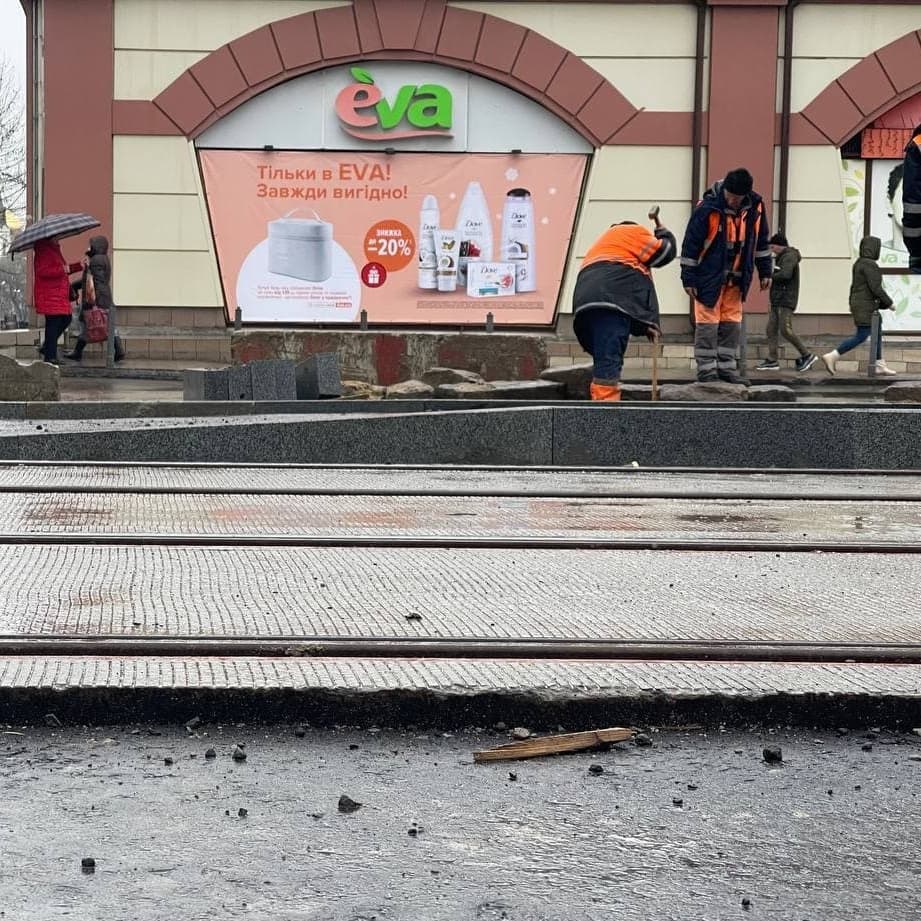 В Одессе появилась остановка "венского" типа.