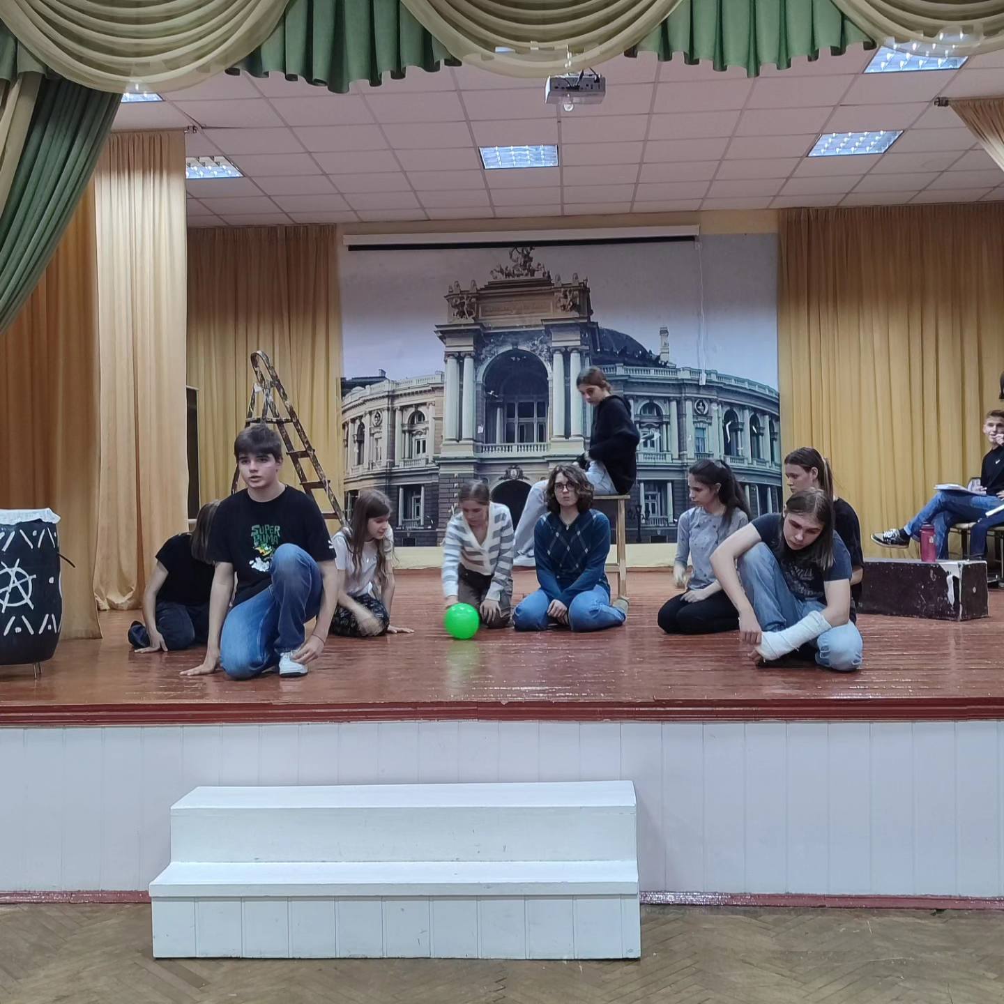 Мастер-класс по театральному мастерству.