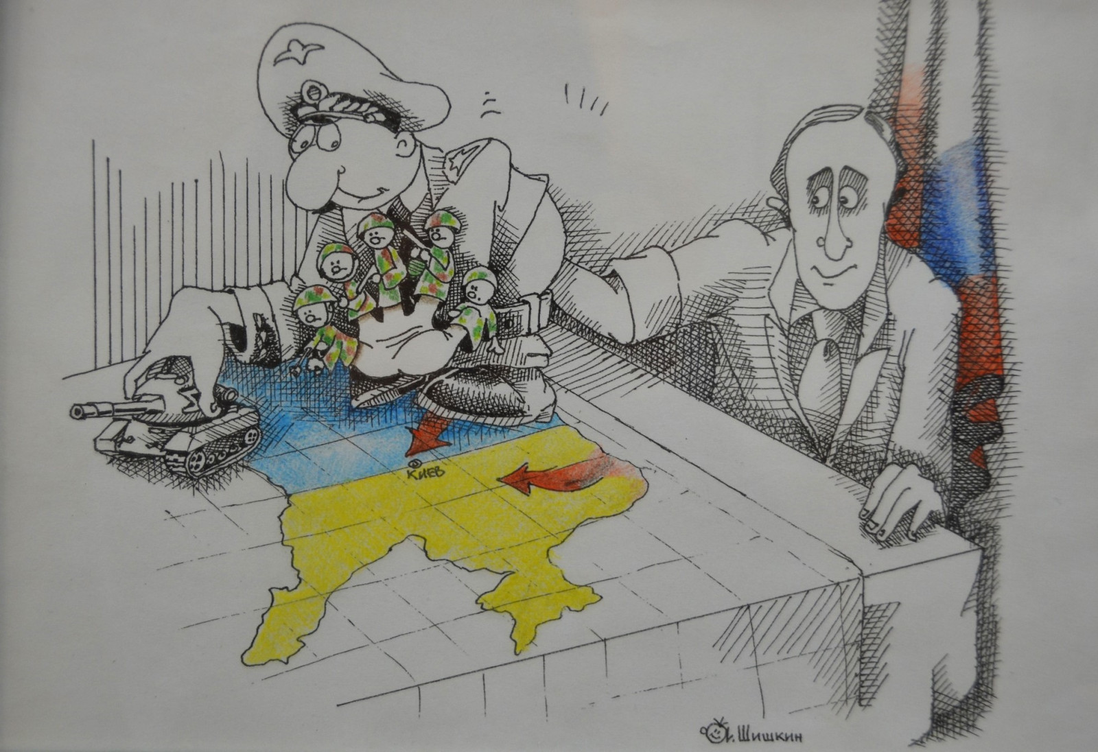 Виставка карикатур 