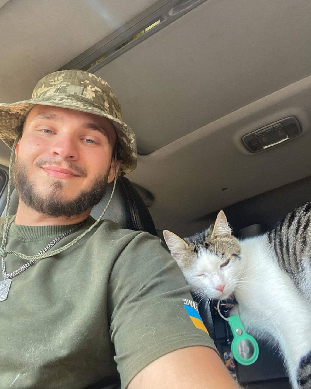 Кота Шайбу, который пропал в Одесской области, нашли военные.