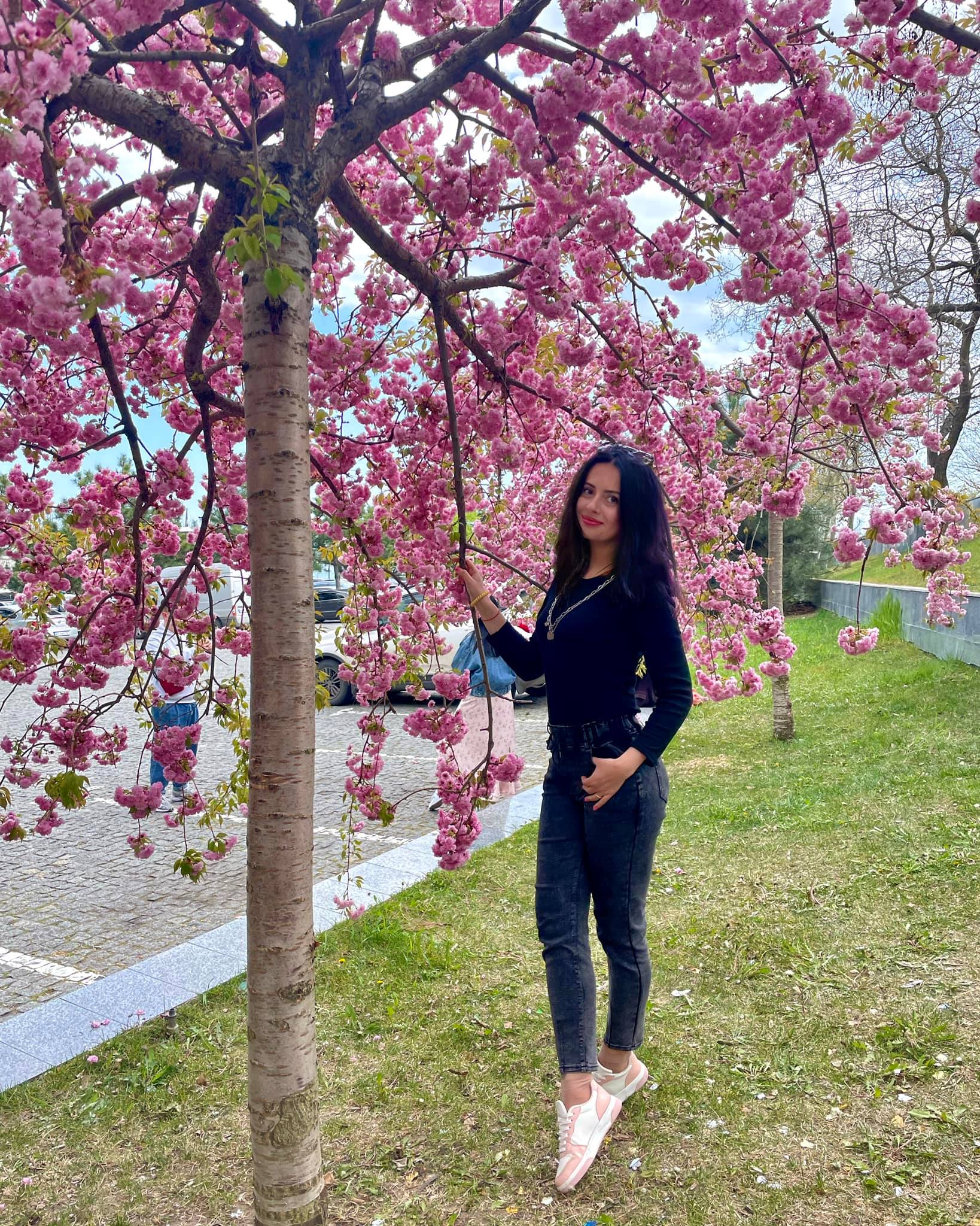 Сакура на Ланжероне.