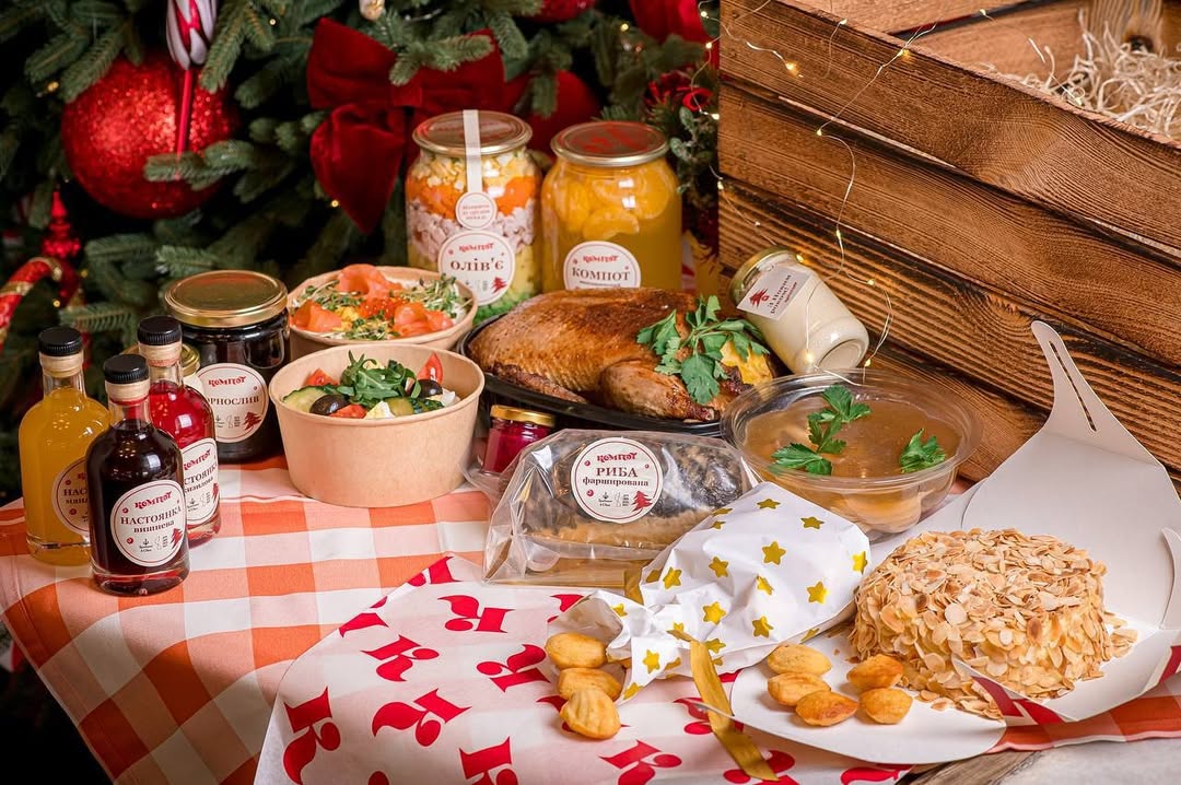 Новогоднее меню от ресторана "Компот".