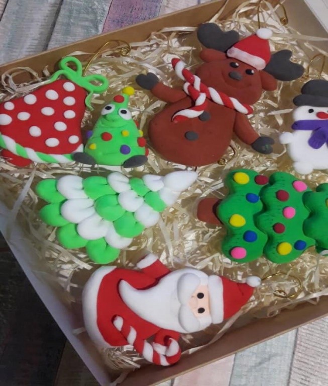 Мастер-класс "Новогодние игрушки".