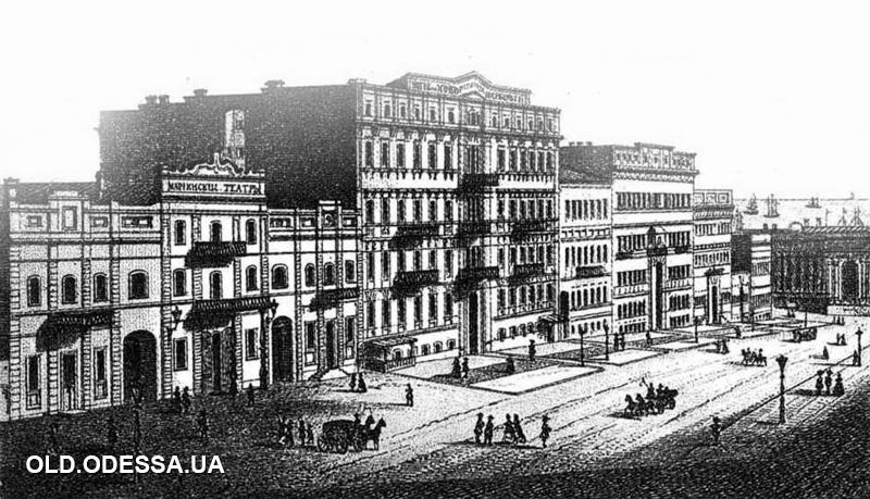 Театральная улица, гостиница "Северная".