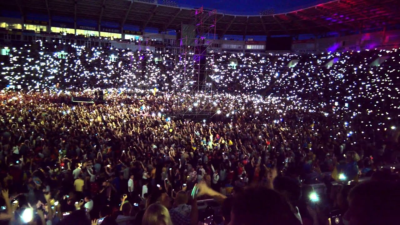 Концерт на стадионе "Черноморец"